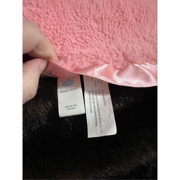 Cloud Island Flamingo Lovey Security Blanket Plush Stuffed Pink Soft Target - Picture 4 of 4